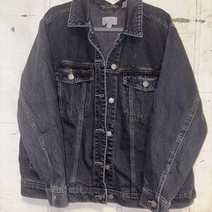 Universal Thread Black Jean Jacket